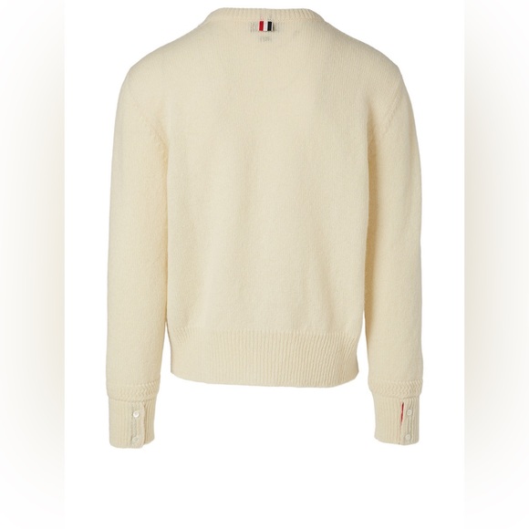 THOM BROWNE Wool Crewneck Sweater - Picture 2 of 5
